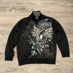 Ecko Unltd MMA Full Zip Track Jacket Men’s Size Small